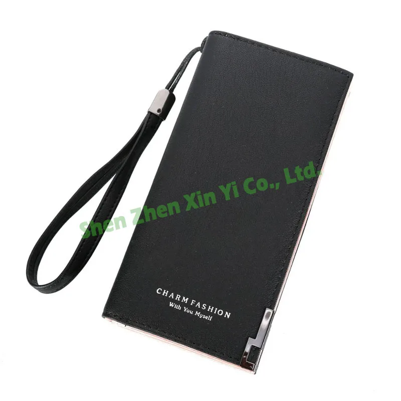 Fashion Lady Wristlet Long Money Bag Zipper Coin Purse Cards ID Holder Clutch wallets holders
