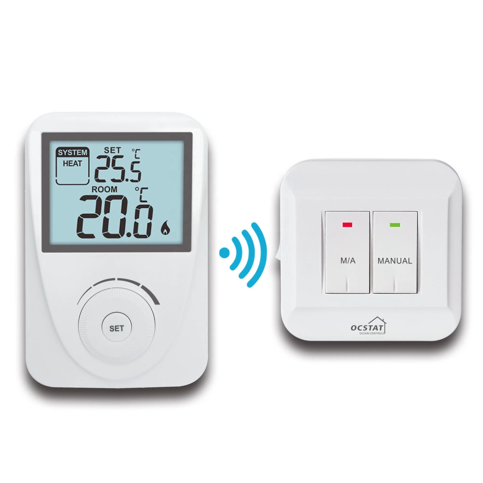Wireless Communicating Smart Boiler Floor Heating Thermostat