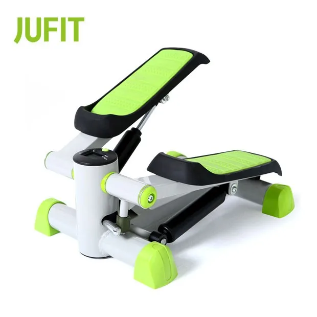 Внутреннего использования в домашних условиях-погодки Аэробные мини-степпер упражнения твист лестницы шаговый двигатель с LED монитор Эспандеры