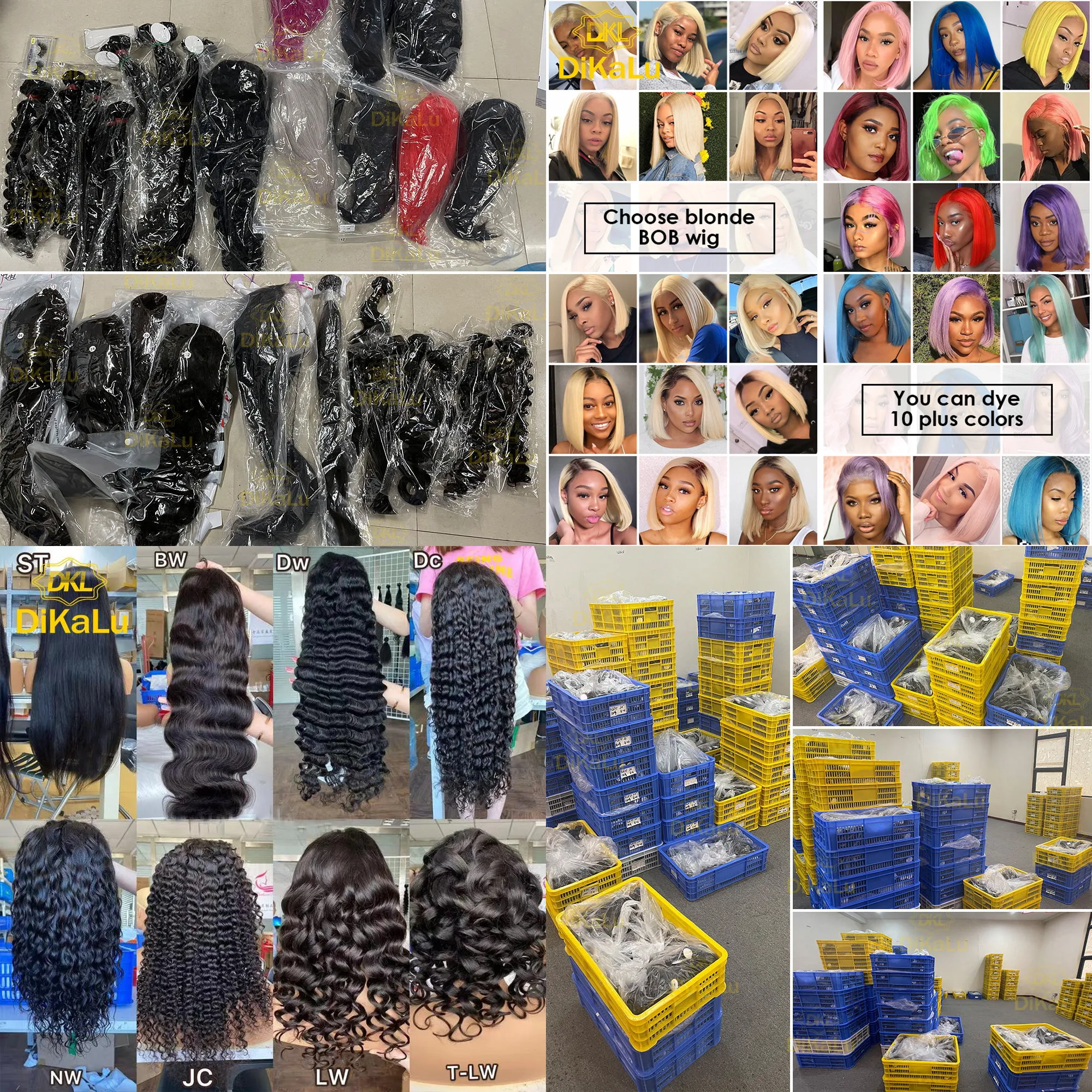 Wholesale Short Bob Hair Wigs Raw Virgin 4x4 bob Wigs Human Hair Wigs For Black Women