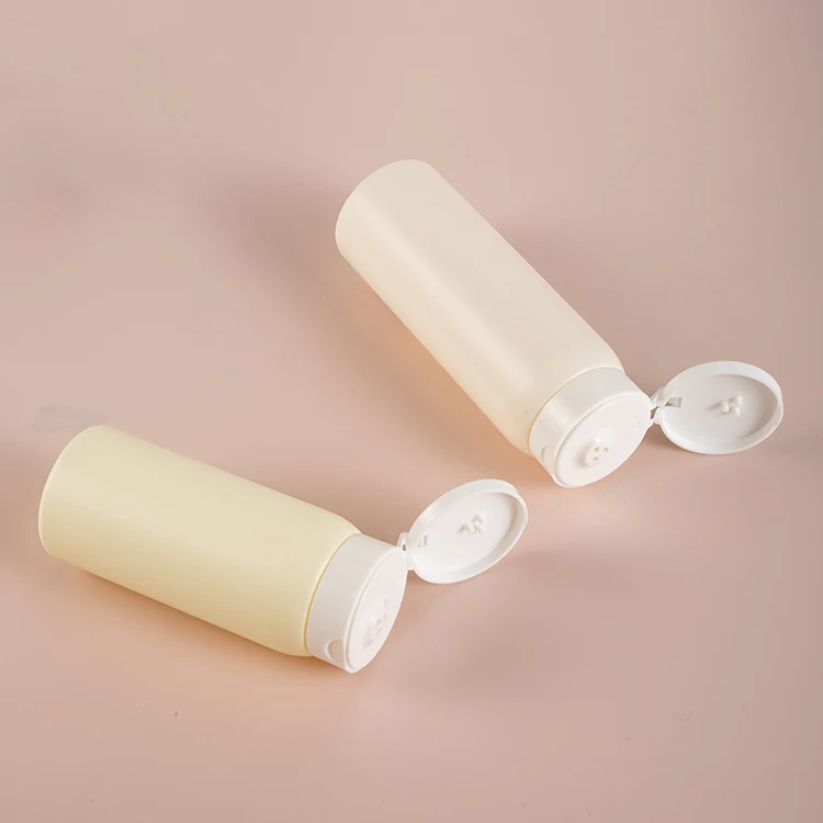 Flip Top Cap 40g 100g Talcum Powder Bottle Container