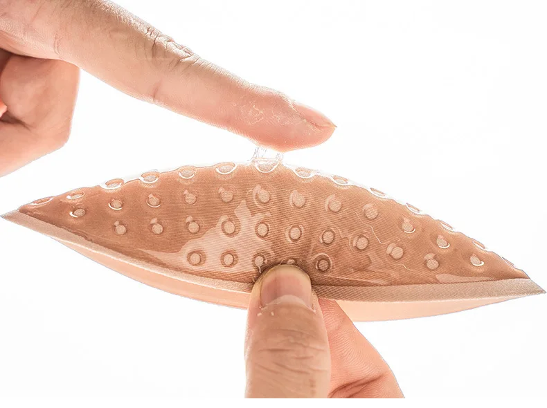 Shoulder Push-up Pads Soft Silicone Adhesive Shoulder Pads Anti-Slip Enhancer Shoulder Pads for Women