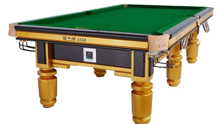 CBSA Golden Tournament Chinese pool table XW110-9A original pool table supplier