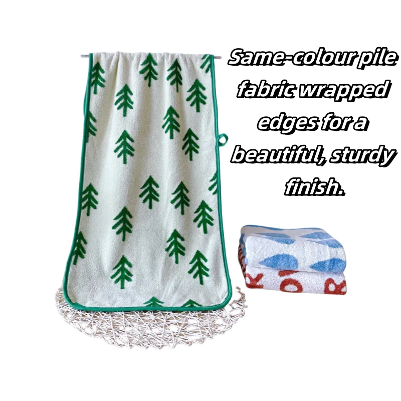 Factory Wholesale Coral Velvet Bath Towels Quick-Drying Soft and Absorbent Microfiber for Home Hotel and Travel