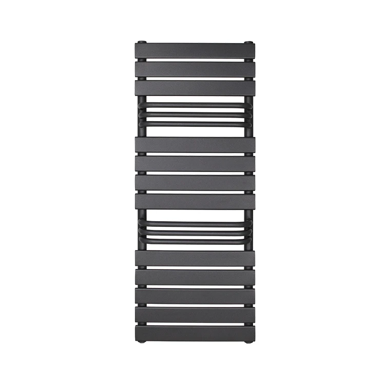 AVONFLOW New Arrival Black Flat Towel Radiator Wall Mounted Towel Warmer