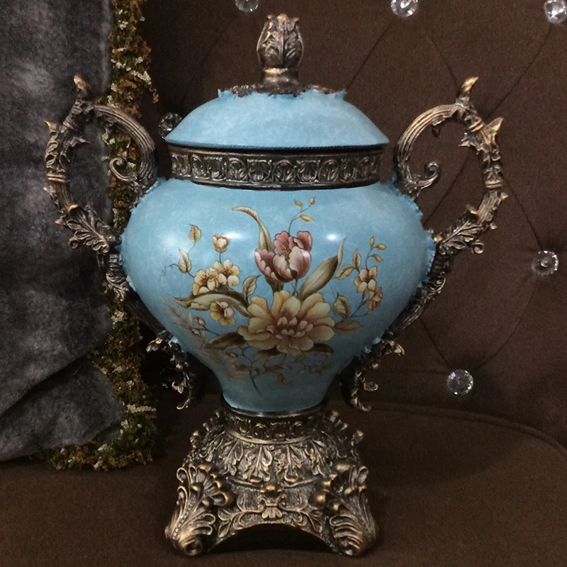 European vintage wall hanging vase living room wall atmosphere decoration Home wall decoration pendant flower pendant flower pot