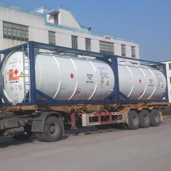 
20 feet liquid un portable shipping tank container size and price 