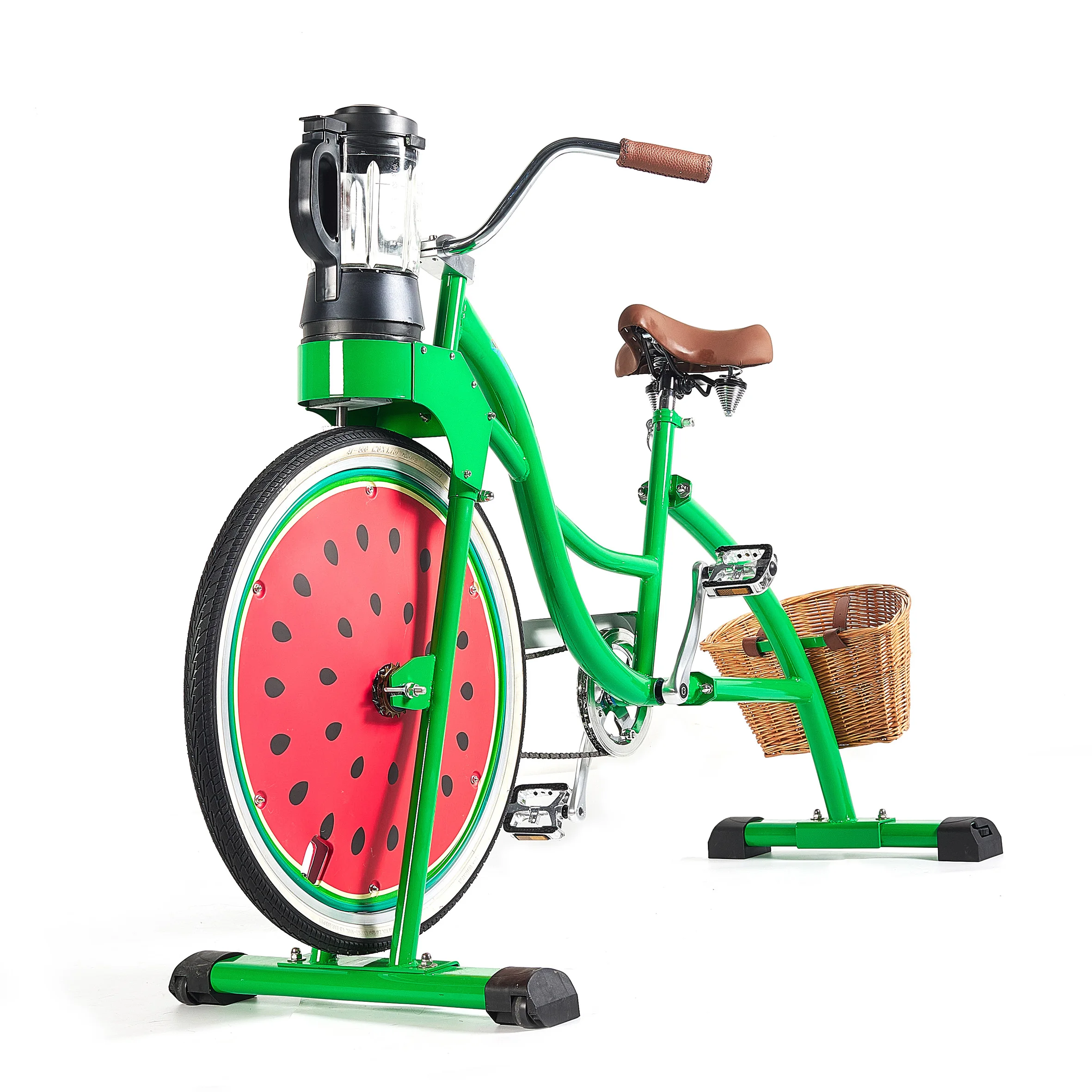 EXI Unicycle Green Physical Industrial Exercisee Advertising Playing Equipment Stationary Bikes