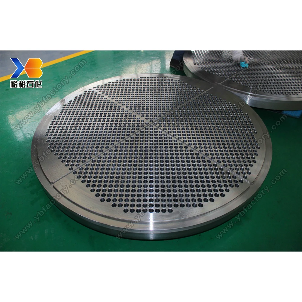 Stainless steel tube sheet, large size tubesheet for heat exchanger