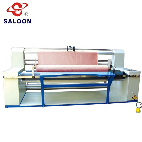 Fabric Unfolding Disk Foot Emergency Switch Woven Fabric Rolling Machine
