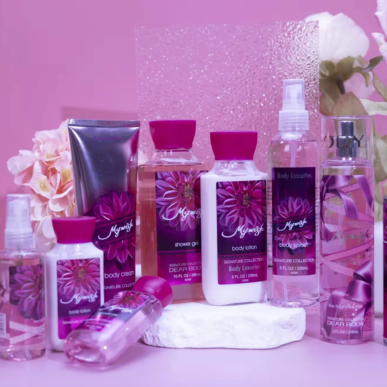 A Thousand Wishe high quality 236ml  strong fragrance body cream with wholesale price OEM/ODM perfume