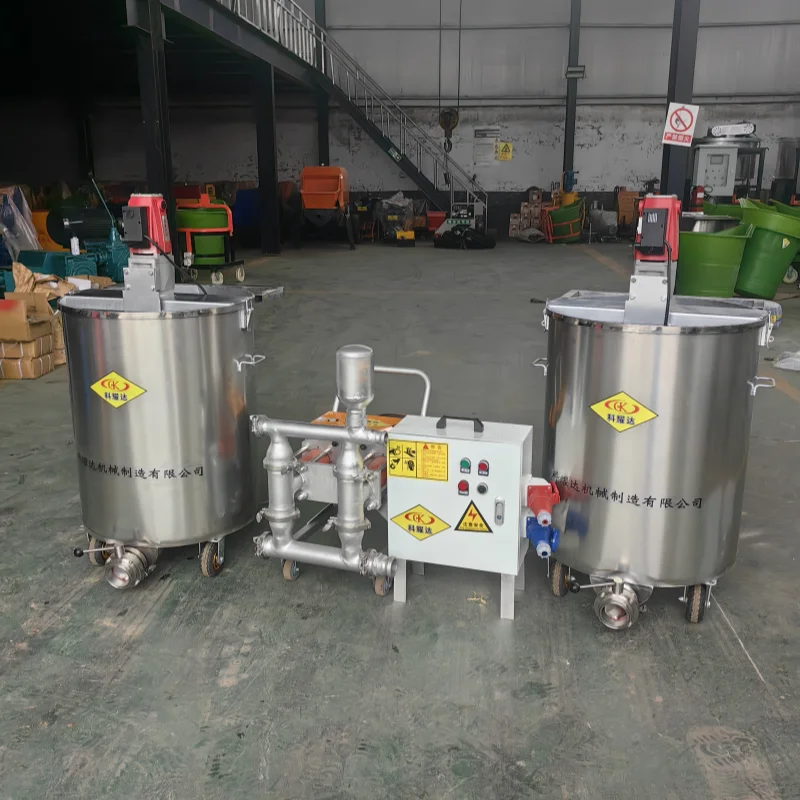 Self leveling transfer pump used for floor leveling  220V small volume convenient to move Plunger self-leveling transfer pump