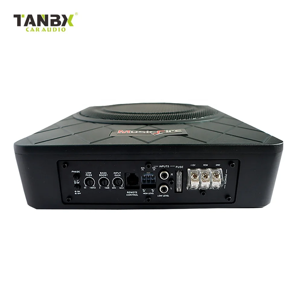Factory price  10 inch high power car amplifier underseat subwoofer pure bass car audio speaker