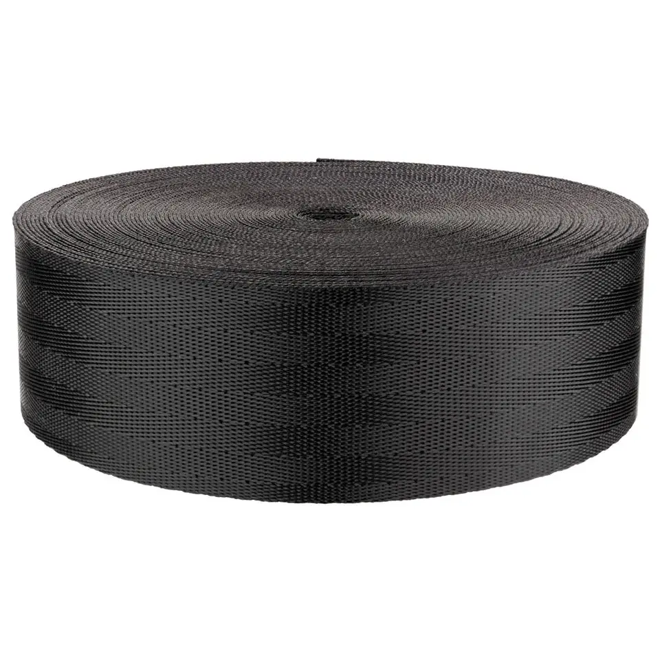 Car Safety Seat Belt Webbing Strap Printed Polyester Webbing Strap for bag strap