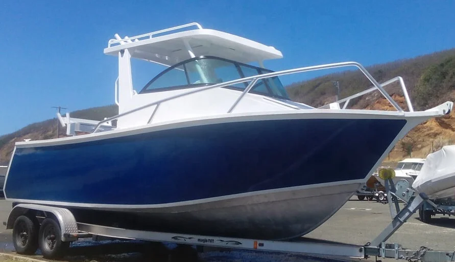 6.25m 21ft new designed fully welded luxury Cuddy Cabin Aluminum fishing boat yacht with certification