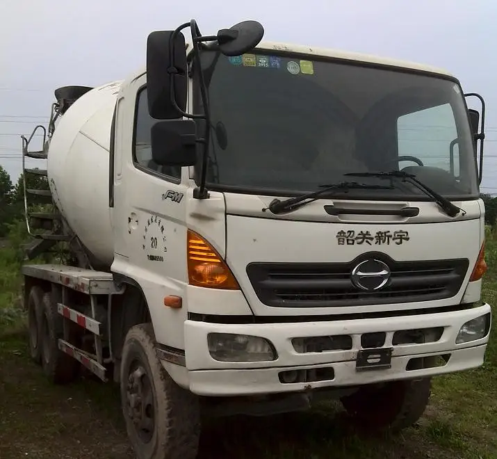 Б/у автобетономешалка hino 5 - 10 м3 9 М3 размеры из
