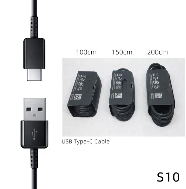 EP-TA800 Original For Samsung Note 20 10 25W Super Charger Adapter PD Charger 100/150/200cm USB C To USB C Line For S20 FE S20+