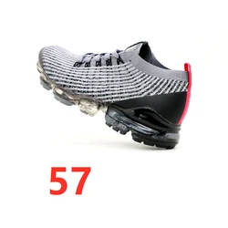 Mens Top Quality Knit Designer Running Shoes Fly3.0 Triple Black Trainers Women Breathable Cushion Outdoor Sports Sneakers 36-45