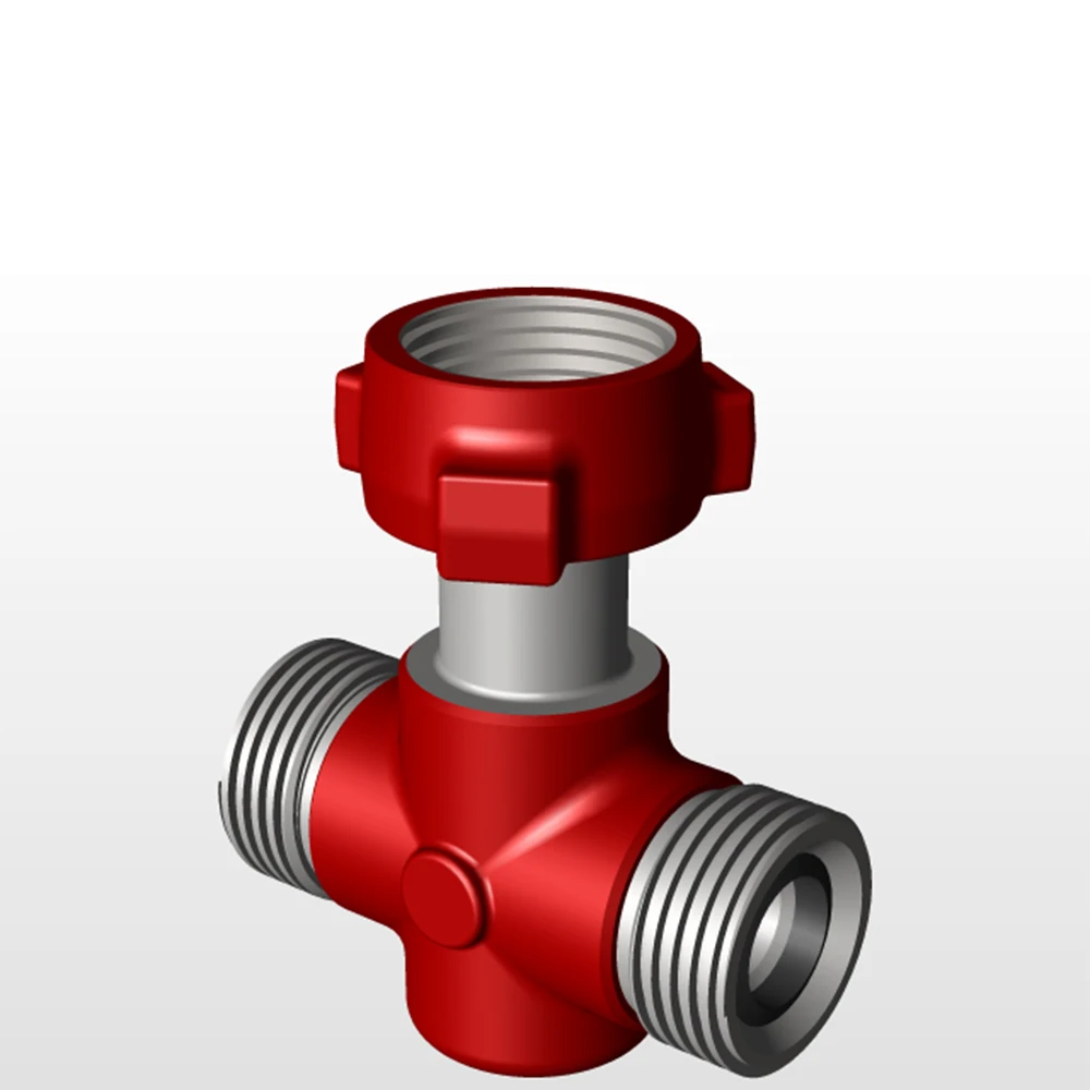 Oilfield API 6A 2 inch 3 inch forged high pressure pipe fittings elbow tee cross