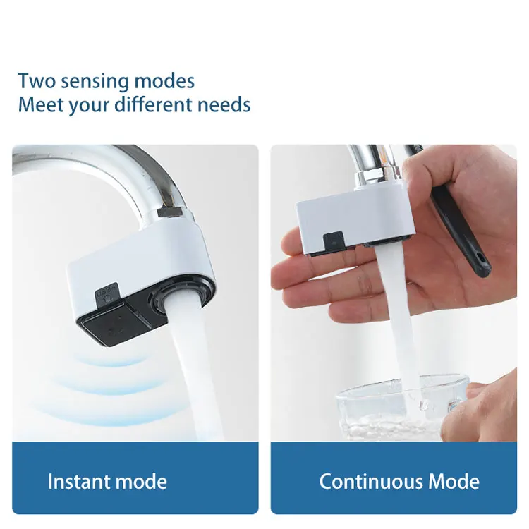 Smart Kitchen Gadgets for Kitchen Sink Faucet Basin Tap Replacement Smart Sensor Water Saving Tap Sprayer Faucet Accessories