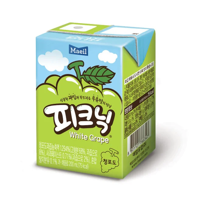 2022 Hot Sale 100% fresh fruit drink grape drink professional concentrated grape drink green grape juice