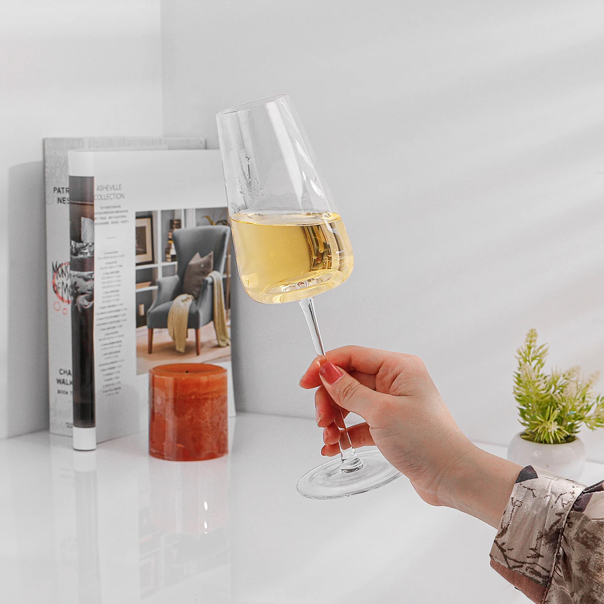 Top Selling Sellers Wholesale Unique Drink Ware Glass Vintage Red White Wine Goblet Cups Gin Glassware Glasses Glass Set