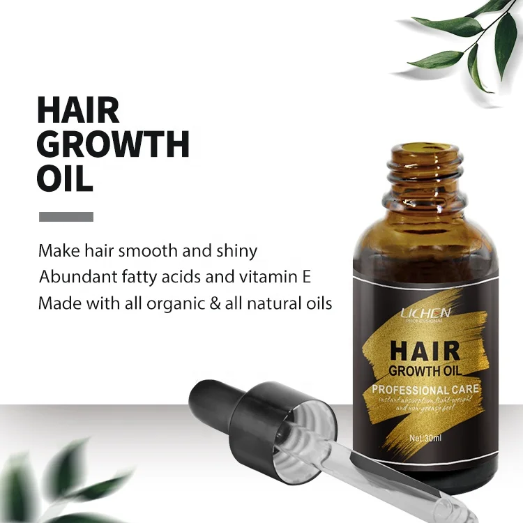 private label organic natural Hair Care anti hair loss Hair growth oil Serum