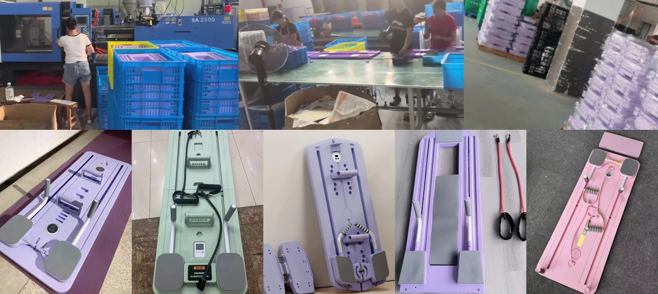 NQ SPORTS Non-Slip Handles Multifunctional Push up Board Custom Logo Multifunctional  Muscle Training Board