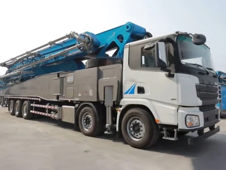 China JIUHE small concrete pump 17m 18m 20m 30m mini concrete pump truck with low price
