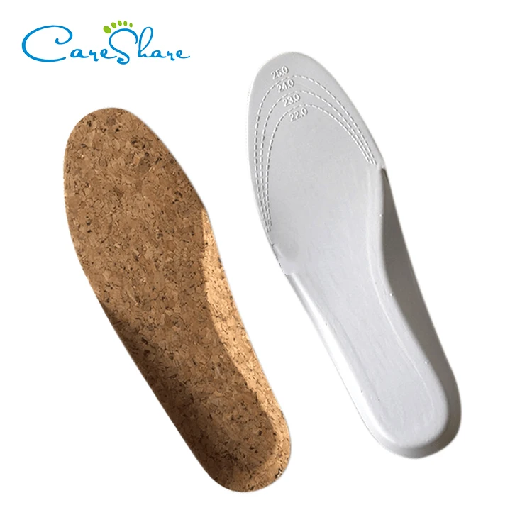 Natural cork Insoles EVA insoles Anti Sweat Material Insoles