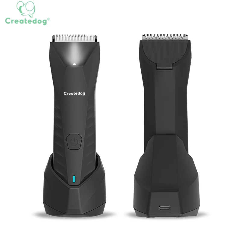 New Professional Skin Safe Rechargeable Manscaping Grooming Electric Clipper waterproof Body Groin Hair Trimmer
