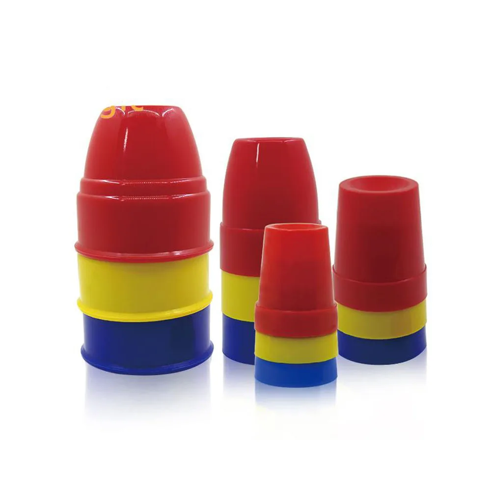 Education Plastic Magic Cup Ball Stage Magic Tricks Props Toys for Child Intelligence Exercise Funny Games toy for Cherryb