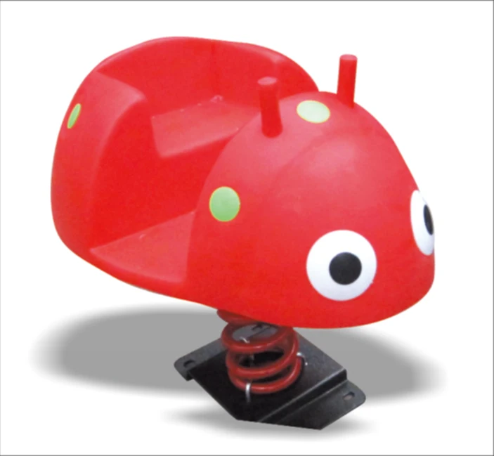 Rocking Horse Contoon Beetle Horse Plastic Modern Fashion Children Riding Toy  Kids Baby funny toy