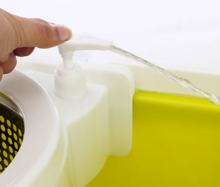 Hot sale Rotary Cleaning Mop with bucket Household Home Easy Use 360 floor Flat Telescopic Handle Mopa Wholesale OEM customized