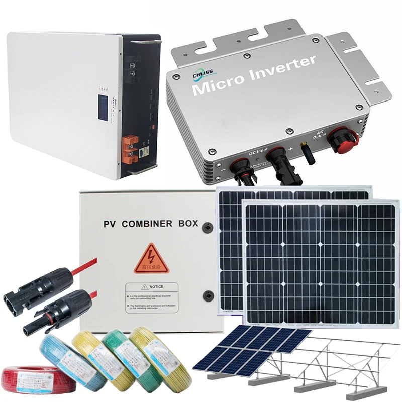 chliss residential Photovoltaic generator set on grid 5kw solar power cell complete hybrid system 20kw