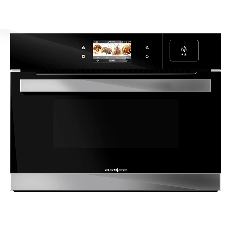 220v 50hz electric steam microwave oven for British hotel & household multi function oven