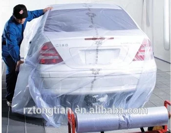 Anti-static Corona Treated Automotive Paint Masking Film