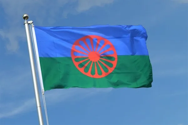 FlagsPrint Wholesale National Country Flags 90x150cm 3x5ft Roma Romany GYPSY Flag