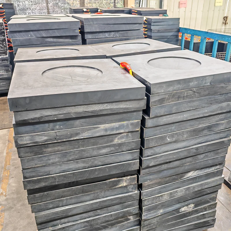 Custom Size Wear Resistance Uhmwpe Outrigger Pad for Truck Crane