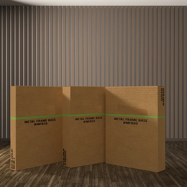 King Size Sofe Edge Design Prevent Bumps Electric Adjustable Bed Frame Base With Remote