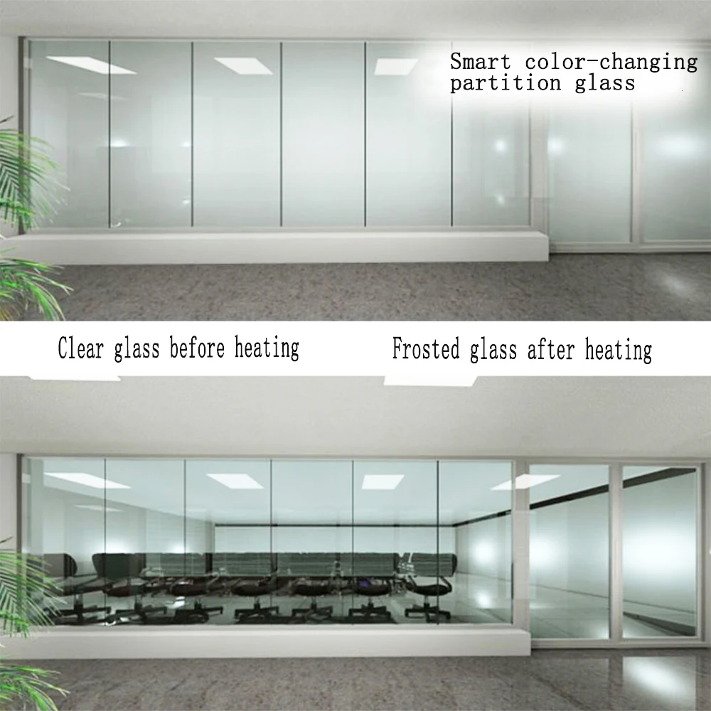 Factory price Clear 4mm 6mm 8mm 10mm 12mm  tempered Laminated smart glass panel
