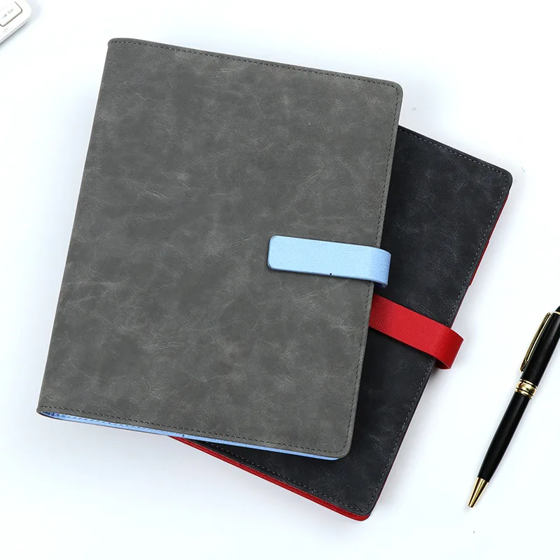 A5 Loose-leaf Notebook Business Multifunction Office Notepad Magnetic closure diary
