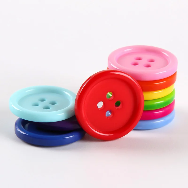 custom wholesale colorful plastic shirt buttons 4 holes button for shirts
