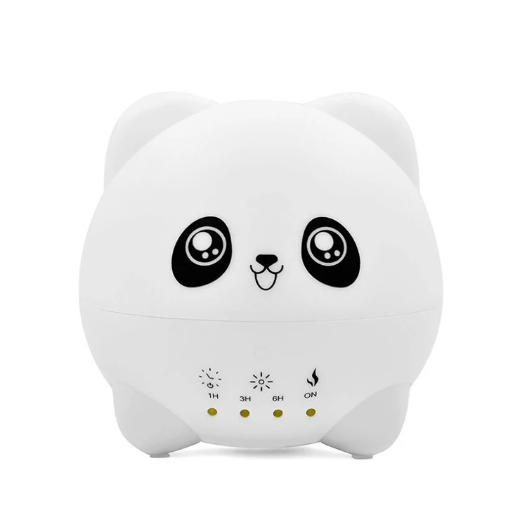 Double Spray Kids Panda 300 ml Air Humidifier Essential Oil Ultrasonic Aroma Diffuser