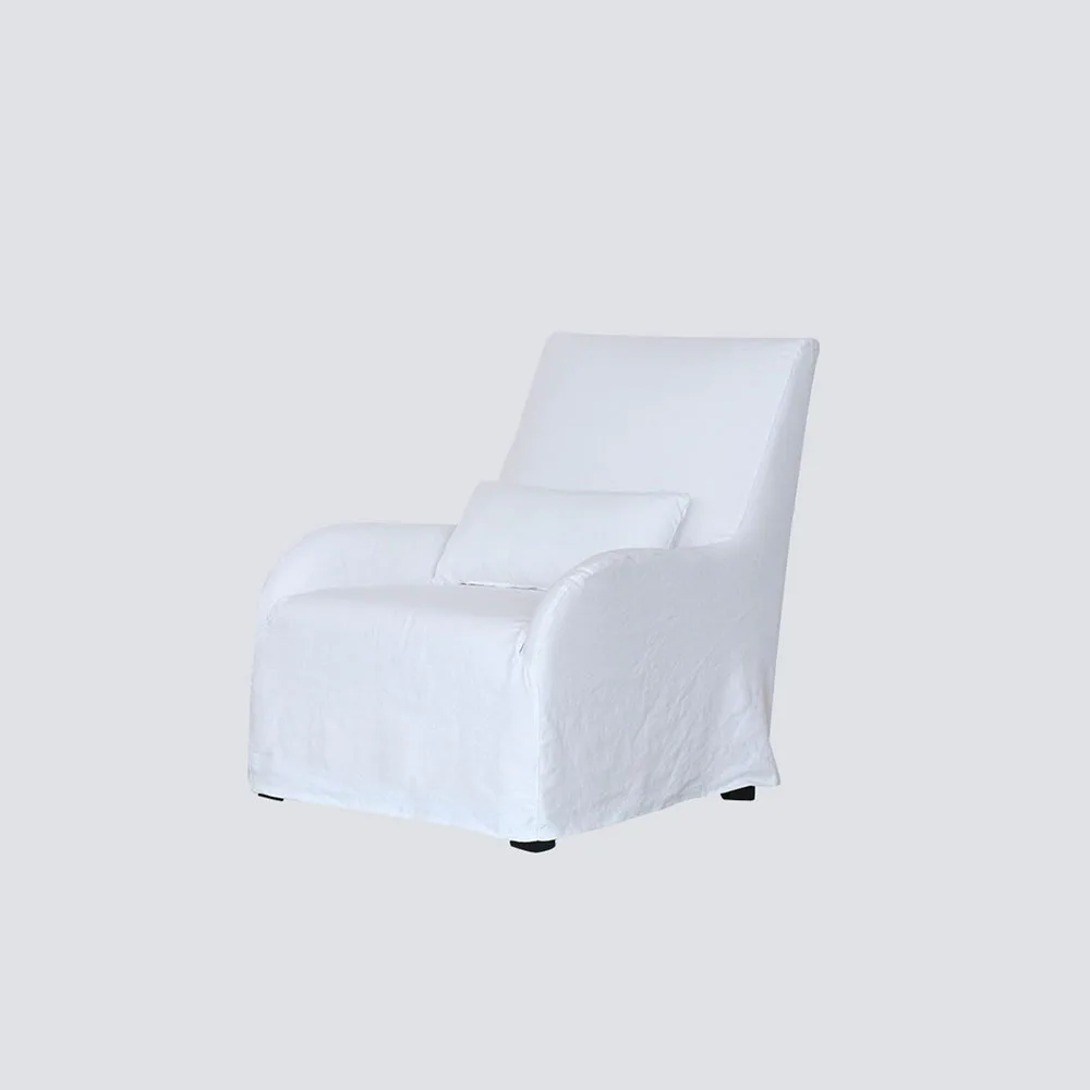 NS FURNITURE slipcover sofa chair modern living-room upholstery light luxury armchair sofa for hotel removable cover fabric sofa