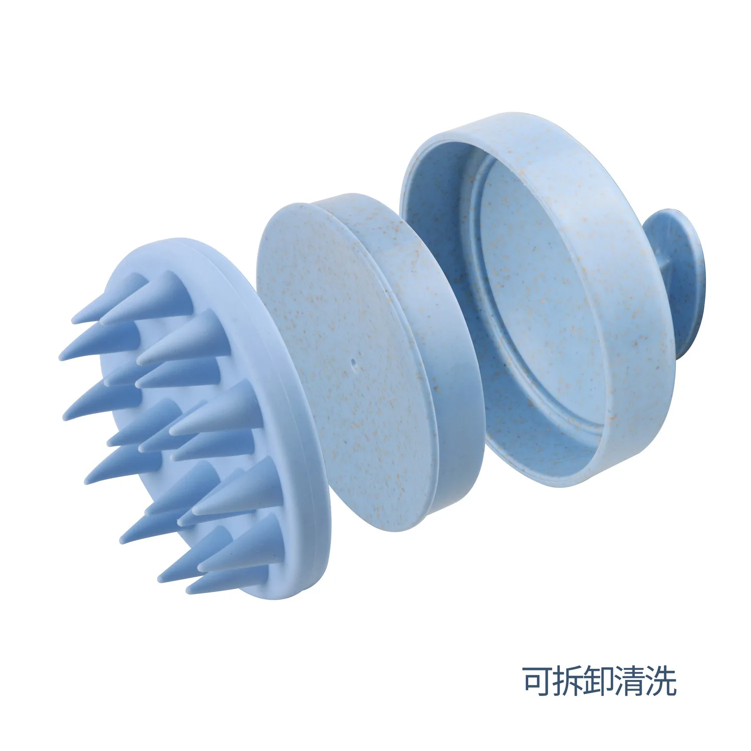 Wheat Straw Hair Shampoo Brush Scalp Care Hair Brush