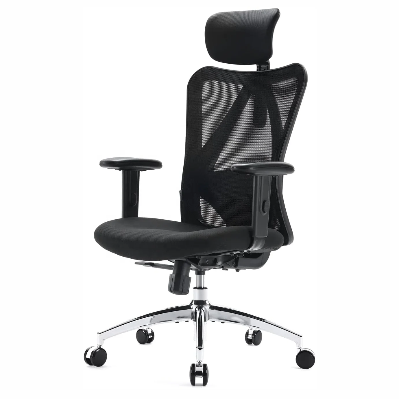 Top Fashion factory high quality LOGO custom leather ergonomic chair mesh office chair