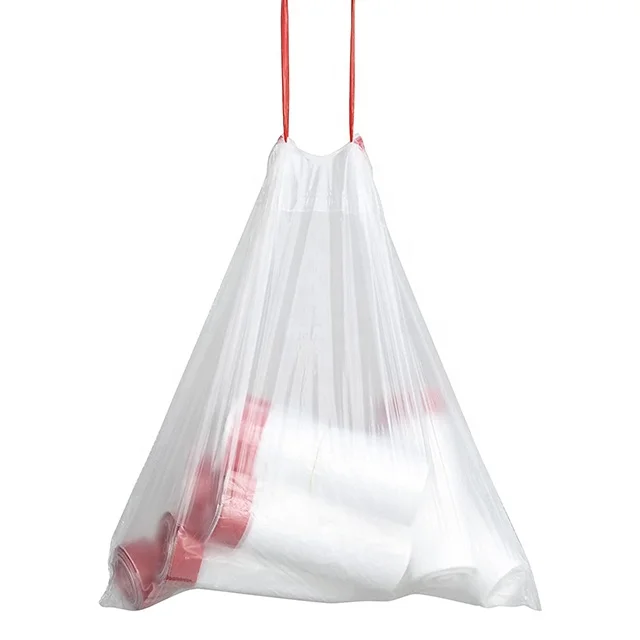 Biodegradable Garbage Bags Tall Kitchen Scented Pla Eco Trash Bin bags Garbage Bags 30 Gallons with Drawstring for Dustbin