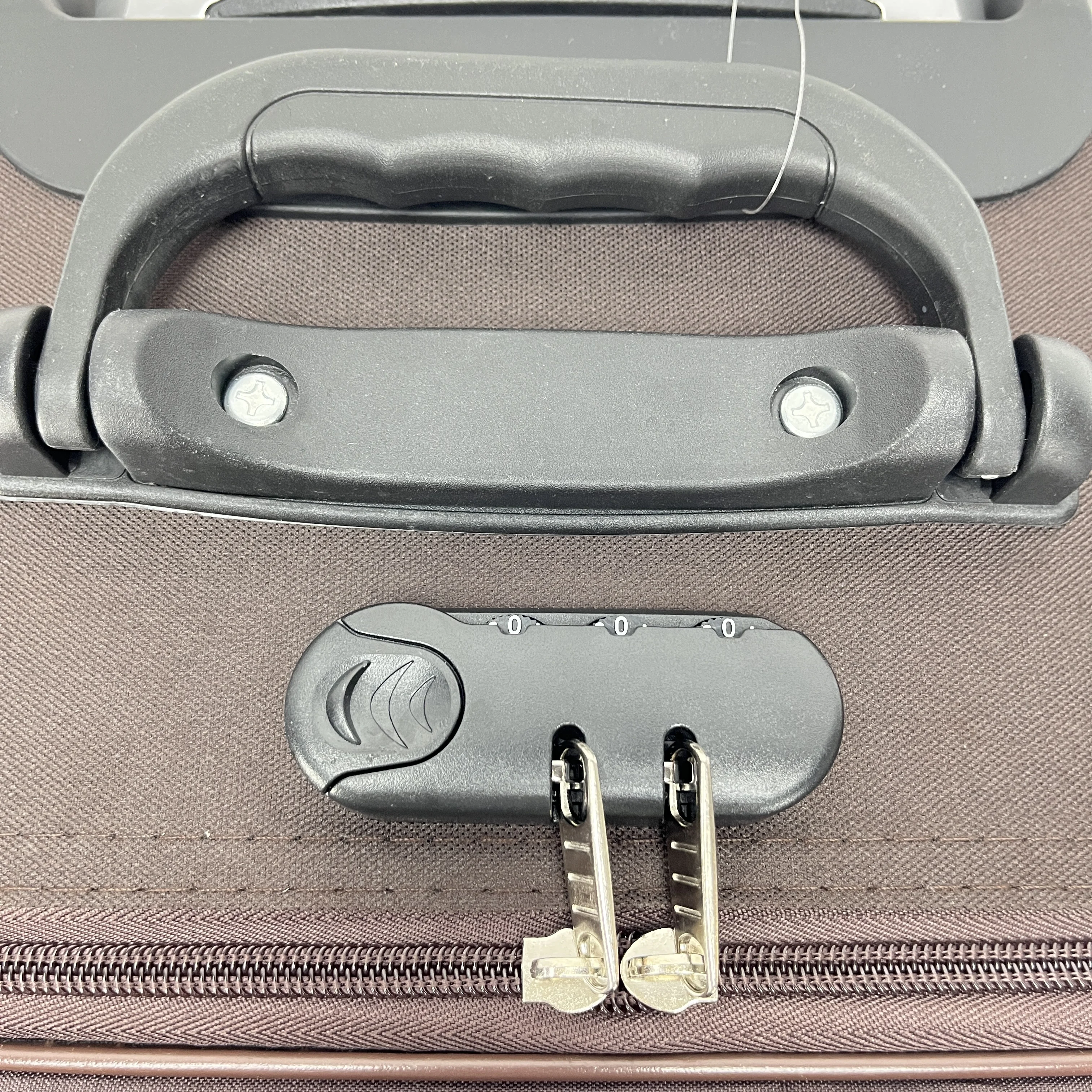 Qideming 2023 New Design Soft Luggage Trolley Bag Oxford Customized Logo Suitcase High Quality Luggage Suitcase