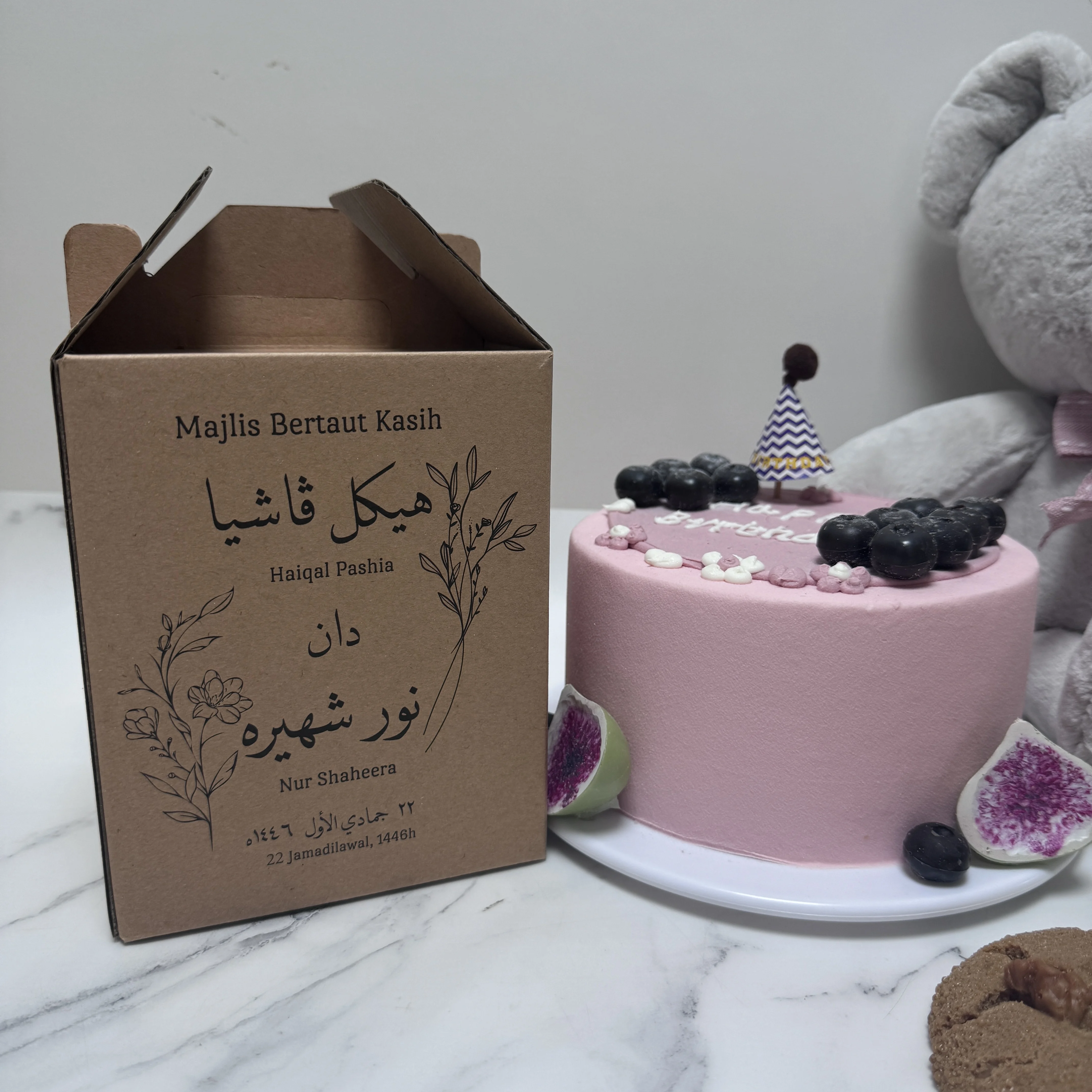 manufacturer custom corrugated paper 4 6 8 10 12 14 16 inches custom tall cake box with handle